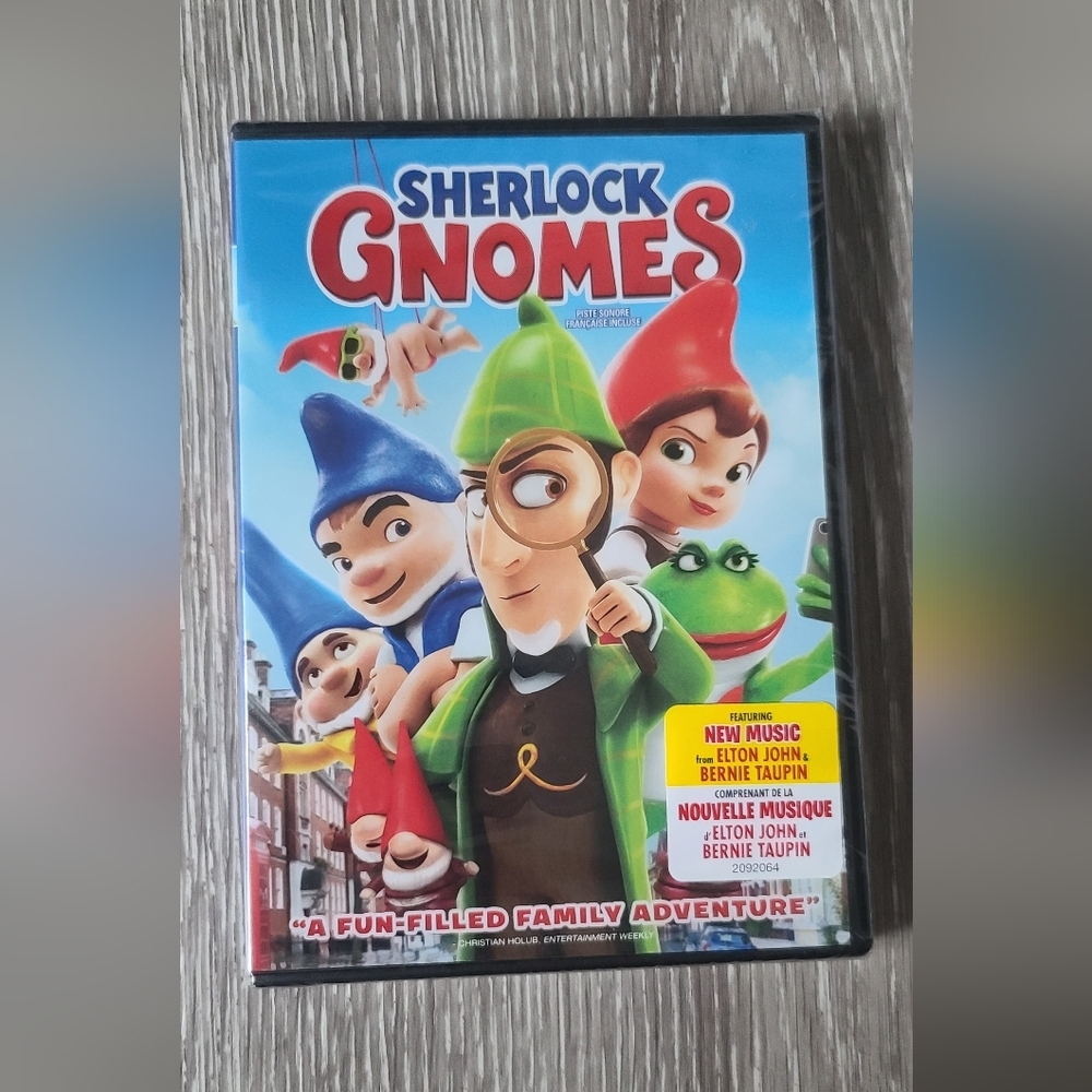 NEW Sherlock Gnomes DVD 📀